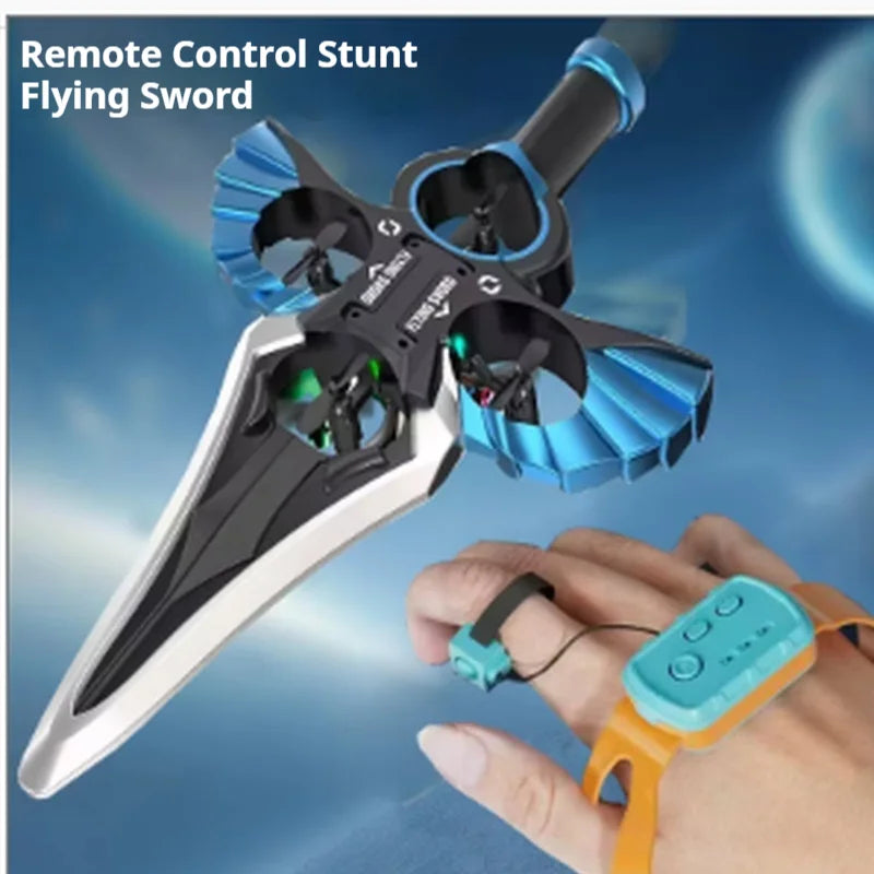 Remote Flying Sword Remote Controlled Stunt Flying Sword New Stunt Remote Controlled Airplane 360 Gesture Remote Control Sword