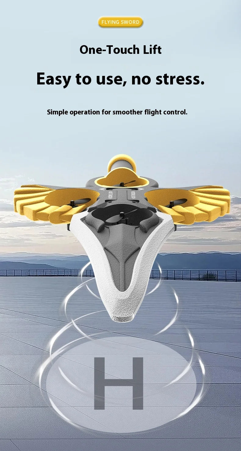 Remote Flying Sword Remote Controlled Stunt Flying Sword New Stunt Remote Controlled Airplane 360 Gesture Remote Control Sword